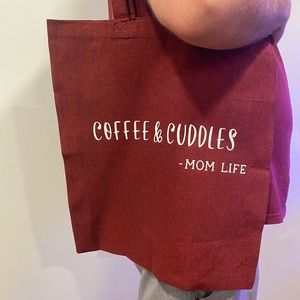 Reusable tote bag. Homemade.